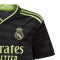 Camiseta Real Madrid CF Tercera Equipación 2022-2023 Niño Black-Pulse Lime
