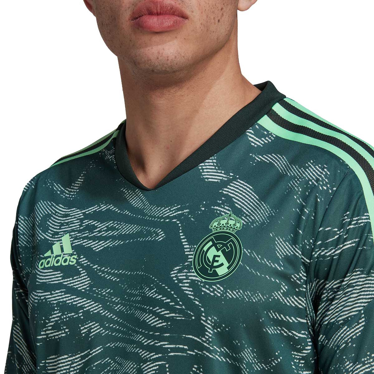 adidas Real Madrid CF Training 2022-2023 Linen Green-Shadow Green - Fútbol Emotion