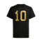 Camiseta Salah Niño Black-Gold Metallic