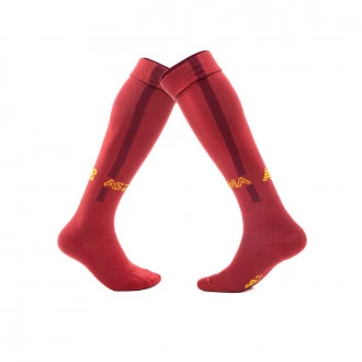 Football Socks AS Roma Home Kit Socks 2022-2023 Garnet