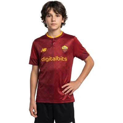 Camisola AS Roma Primeiro Equipamento 2022-2023 Criança