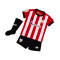 Conjunto Athletic Club Bilbao Primera Equipación 2022-2023 Niño Red-White-Black