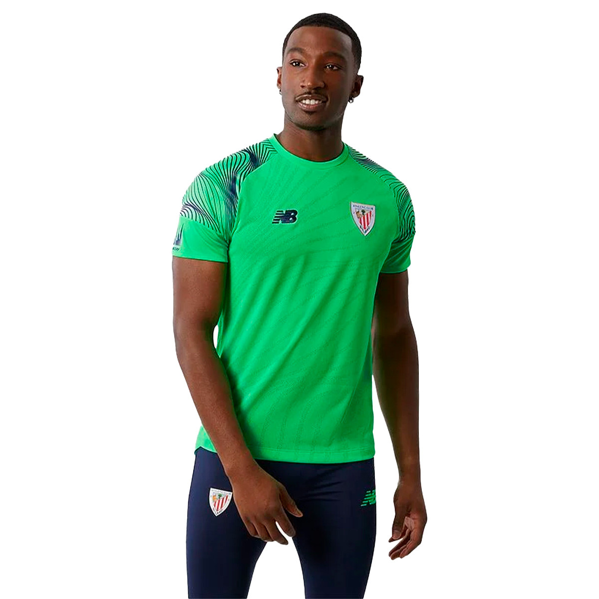 Camiseta New Balance Athletic Club Bilbao Training 20222023 Green