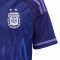 Camiseta Argentina Segunda Equipación Mundial Qatar 2022 Niño Legacy Indigo-Purple Rush
