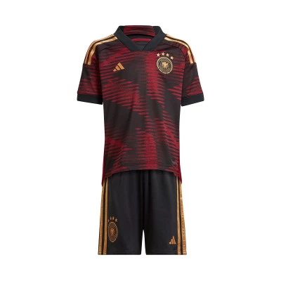 Conjunto Alemania Segunda Equipación Mundial Qatar 2022 Niño