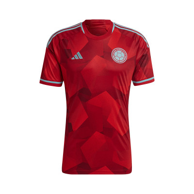 Camiseta adidas Colombia Segunda Equipación Mundial Qatar Power Red Fútbol Emotion
