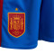 Conjunto España Segunda Equipación Mundial Qatar 2022 Niño Glow Blue-Glory Blue Bottom-Glory Blue