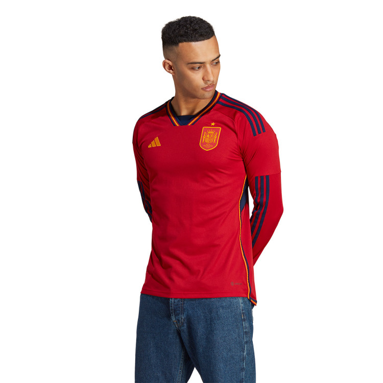 camiseta-adidas-espana-primera-equipacion-ml-mundial-qatar-2022-power-red-navy-blue-2.jpg