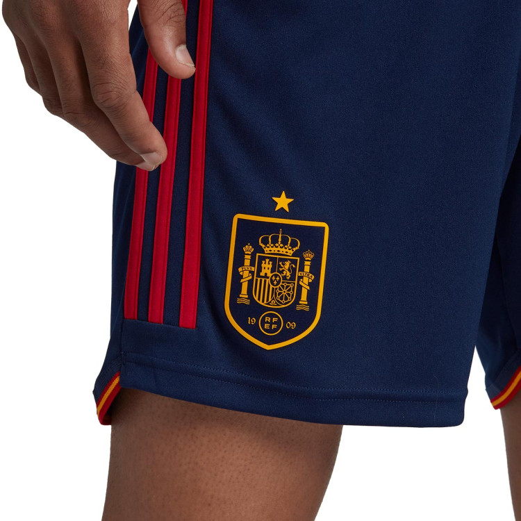 Shorts adidas Spain Home Kit World Cup Qatar 2022 Navy Blue-Colleg Gold ...