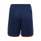 Pantalón corto España Primera Equipación Mundial Qatar 2022 Niño Navy Blue-Colleg Gold
