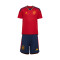 Conjunto España Primera Equipación Mundial Qatar 2022 Niño Power Red-Navy Blue Bottom