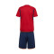 Conjunto España Primera Equipación Mundial Qatar 2022 Niño Power Red-Navy Blue Bottom