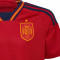 Conjunto España Primera Equipación Mundial Qatar 2022 Niño Power Red-Navy Blue Bottom