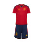 España Primera Equipación Mundial Qatar 2022 Niño