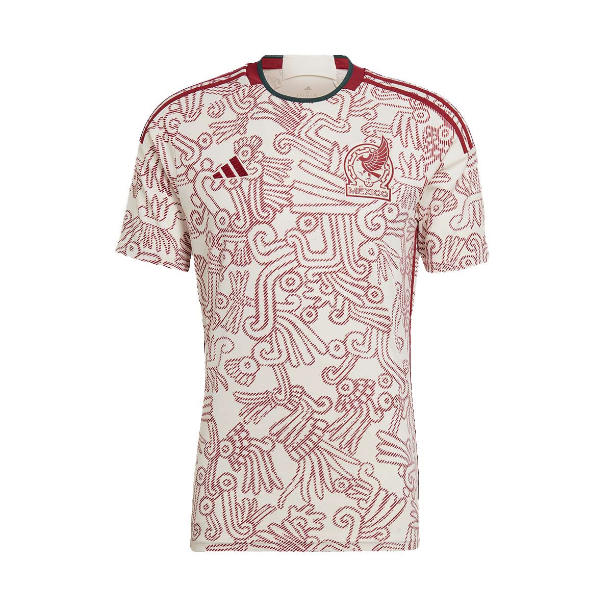Pascua de Resurrección estera sexual Camiseta adidas México Segunda Equipación Mundial Qatar 2022 Wonder White -  Fútbol Emotion