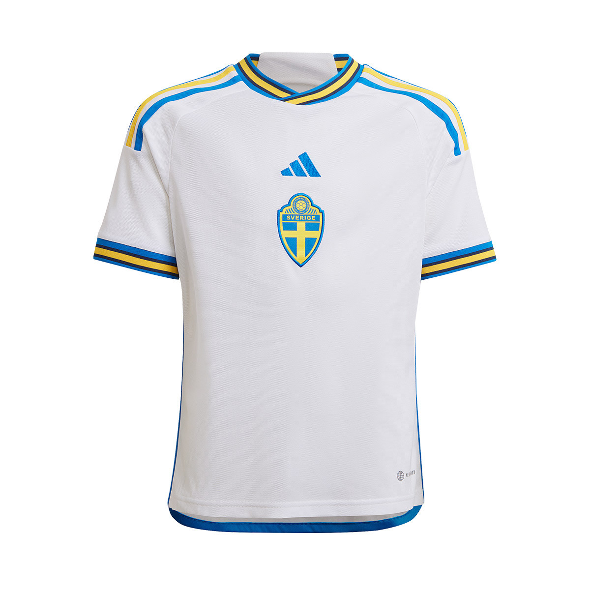 Jersey Suecia Segunda Equipación 2022-2023 Niño White - Fútbol Emotion