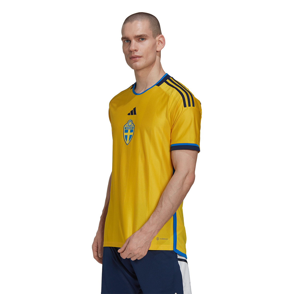 adidas Sweden Home Youth Soccer Jersey- Euro 2016