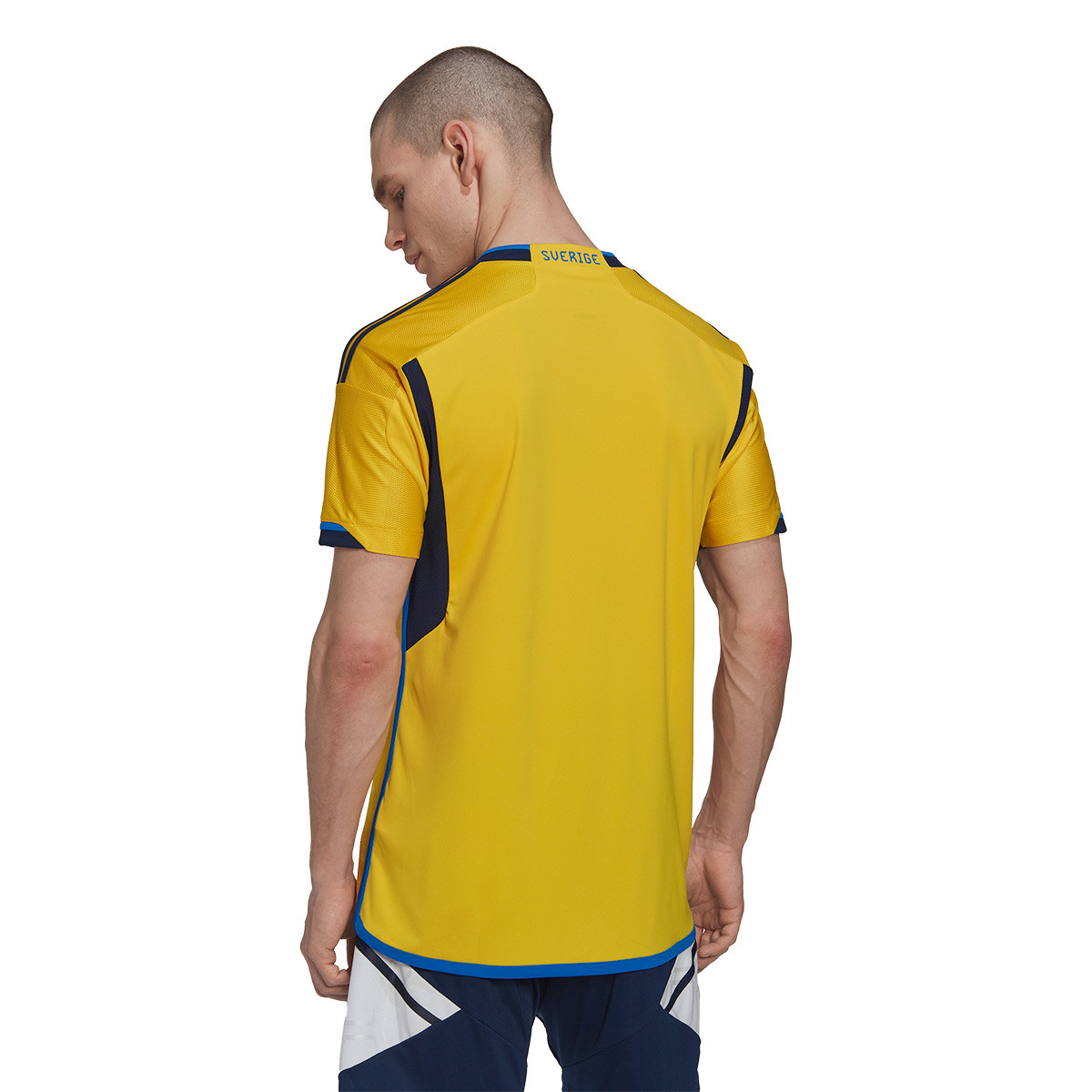 black and yellow soccer jersey