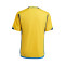 Camiseta Suecia Primera Equipación 2022-2023 Niño Yellow