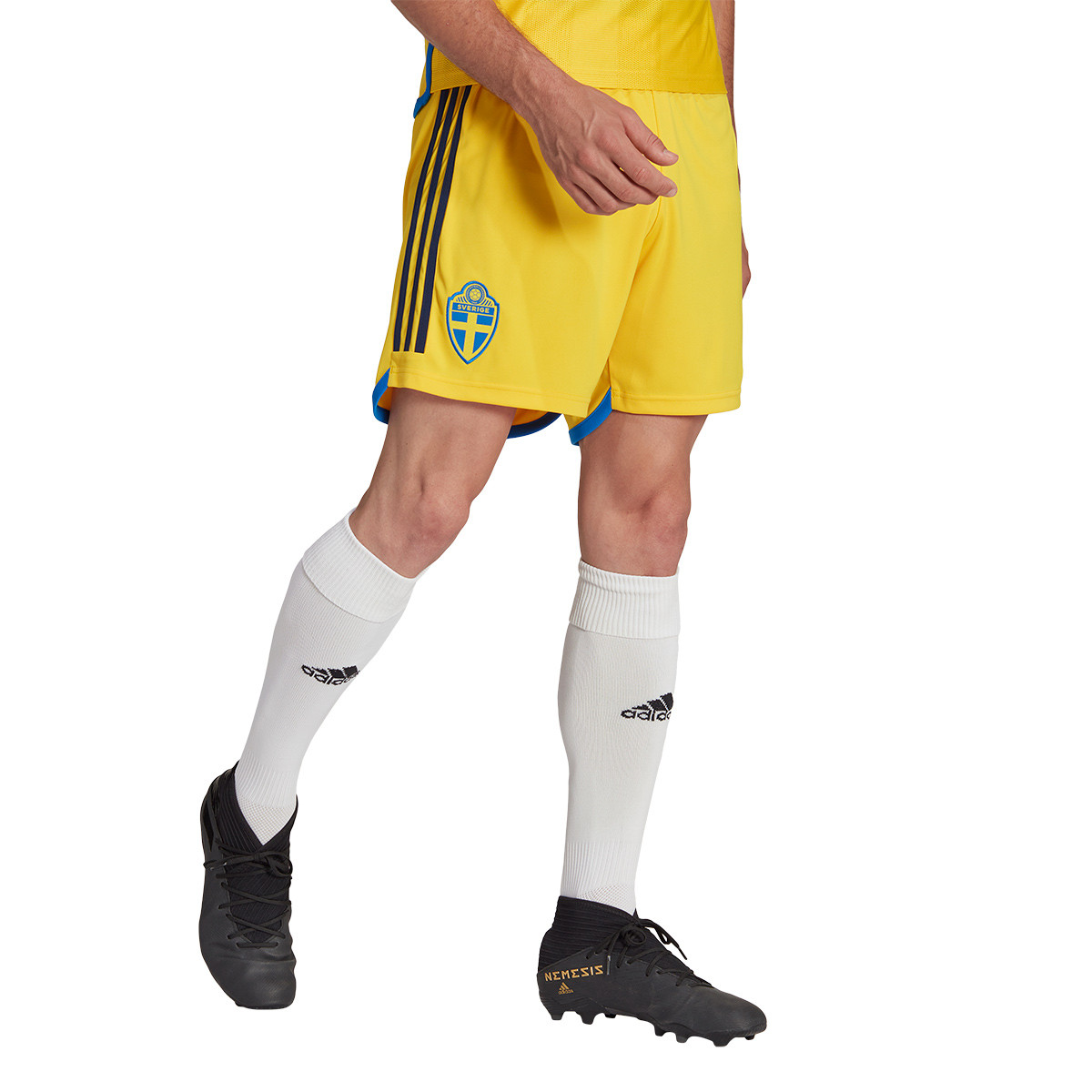 el estudio Persona enferma sabor dulce Pantalón corto adidas Suecia Primera Equipación 2022-2023 Yellow - Fútbol  Emotion