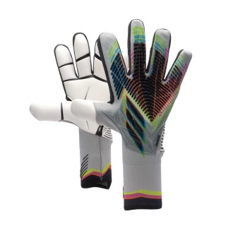 Guantes Predator Pro Profesional Silver Metallic-Carbon