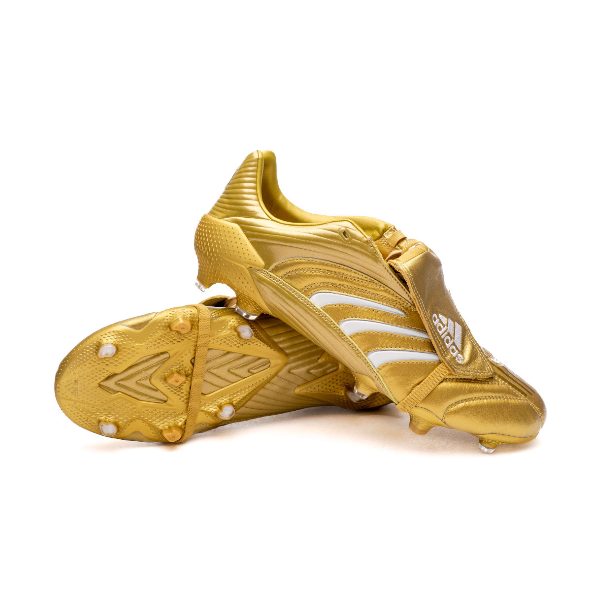 Por separado hierba laberinto Bota de fútbol adidas Predator Absolute FG Gold-White - Fútbol Emotion