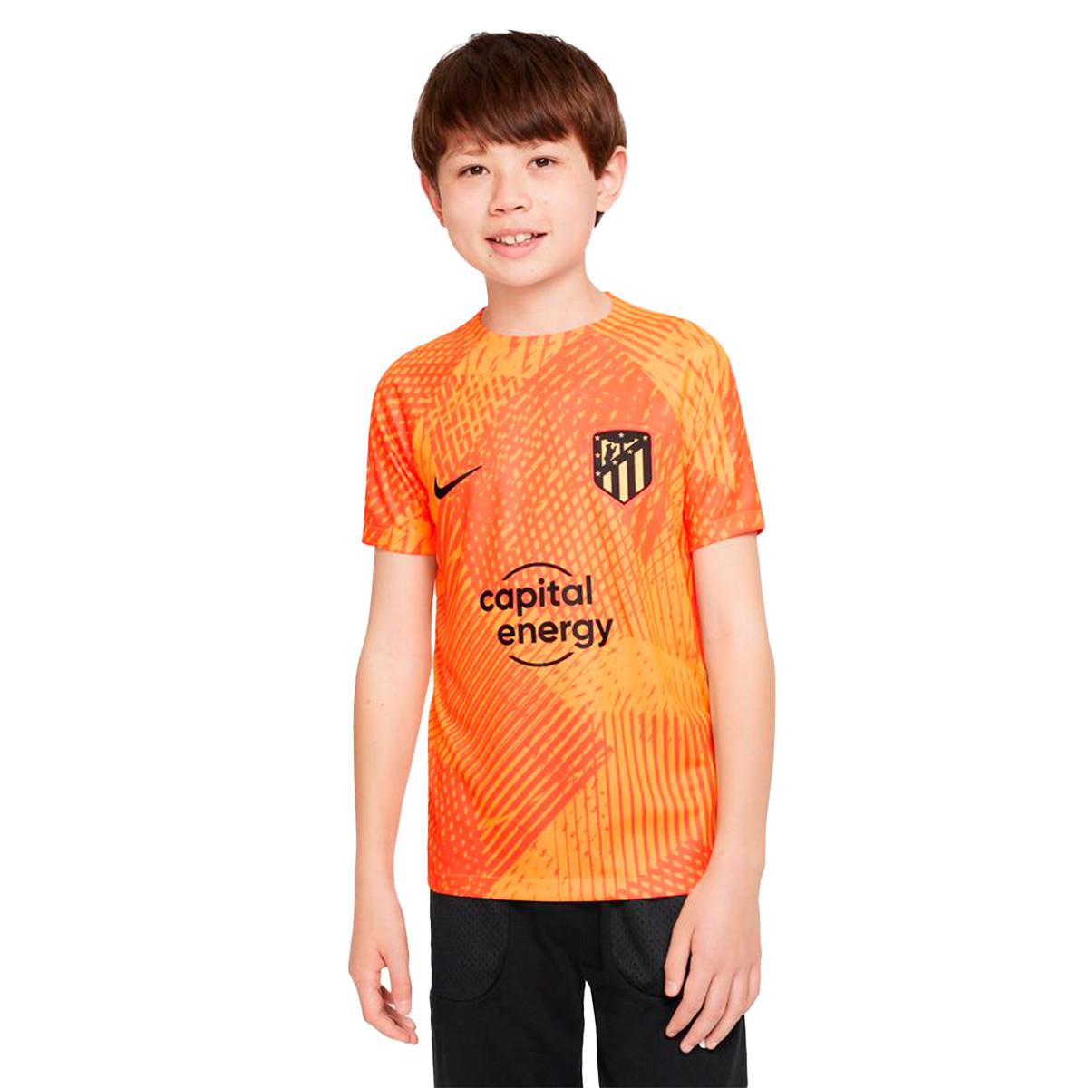 Camiseta Nike Atlético de Madrid Pre-Match 2022-2023 Niño Crimson Fútbol Emotion