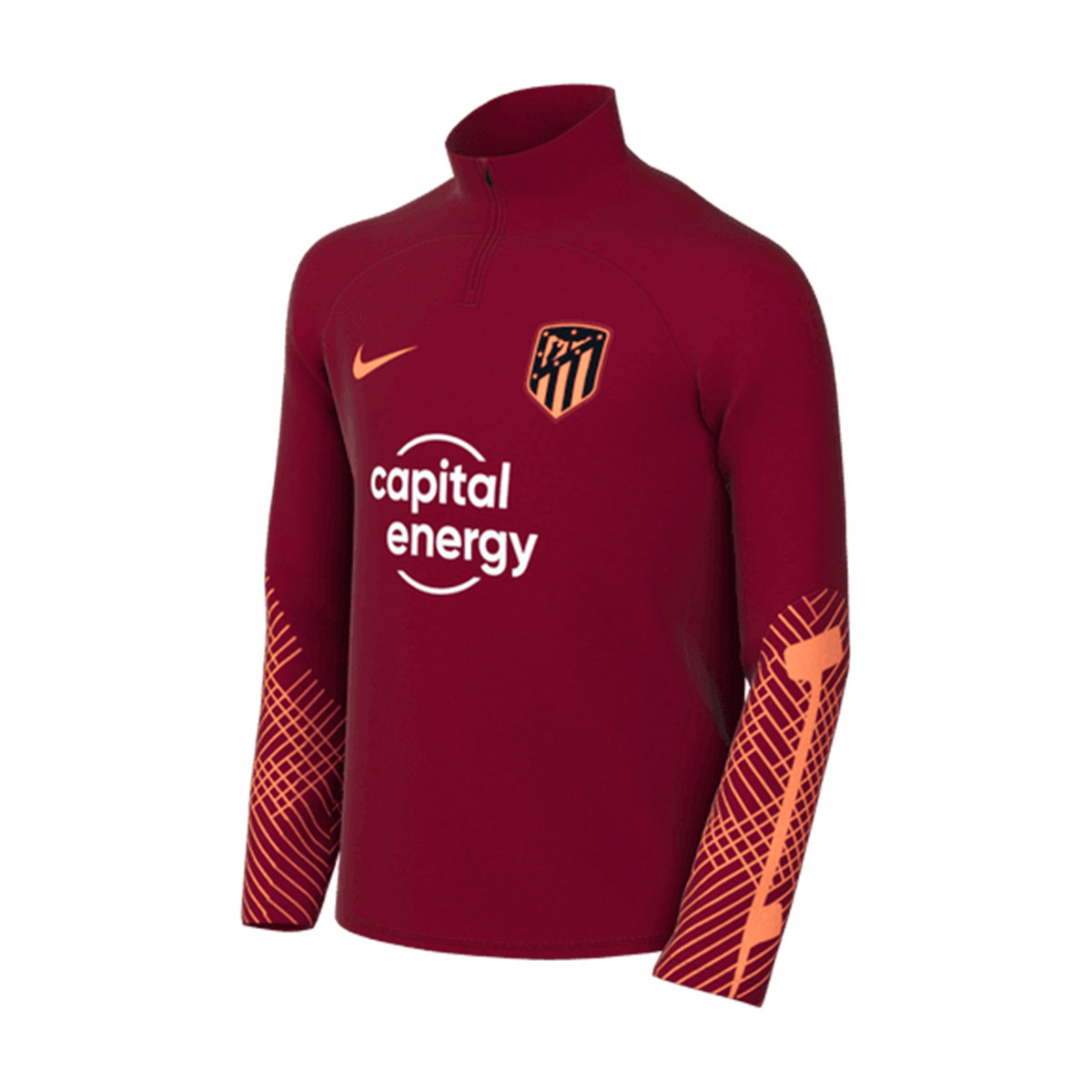 Sudadera Nike Atlético Madrid Training 2022-2023 Niño Red Fútbol Emotion