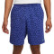Pantalón corto Brasil Fanswear Mundial Qatar 2022 Lapis-Coastal Blue