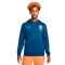 Sudadera Brasil Fanswear Mundial Qatar 2022 Coastal Blue-Green Spark