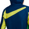 Chaqueta Brasil Fanswear Mundial Qatar 2022 Mujer Coastal Blue-Dynamic Yellow-Green Spark