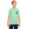 Camiseta Brasil Training Mundial Qatar 2022 Niño Cucumber Calm