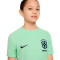 Camiseta Brasil Training Mundial Qatar 2022 Niño Cucumber Calm