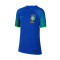 Camiseta Brasil Segunda Equipación Stadium Mundial Qatar 2022 Niño Paramount Blue