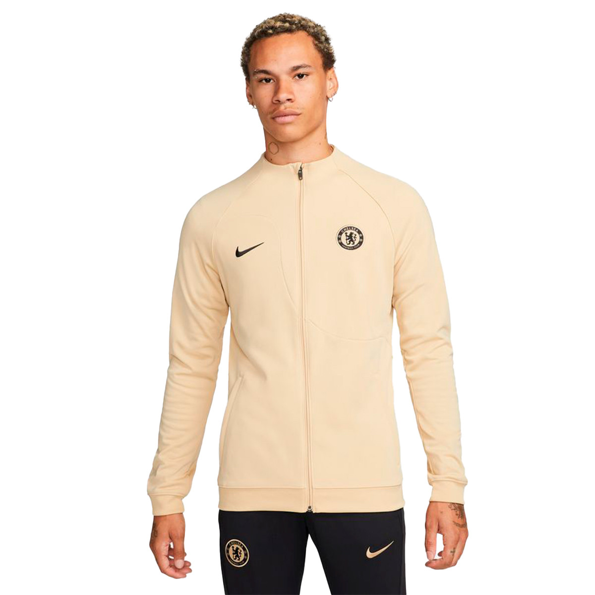 Medicinal Parcialmente juego Chaqueta Nike Chelsea FC Pre-Match 2022-2023 Sesame - Fútbol Emotion