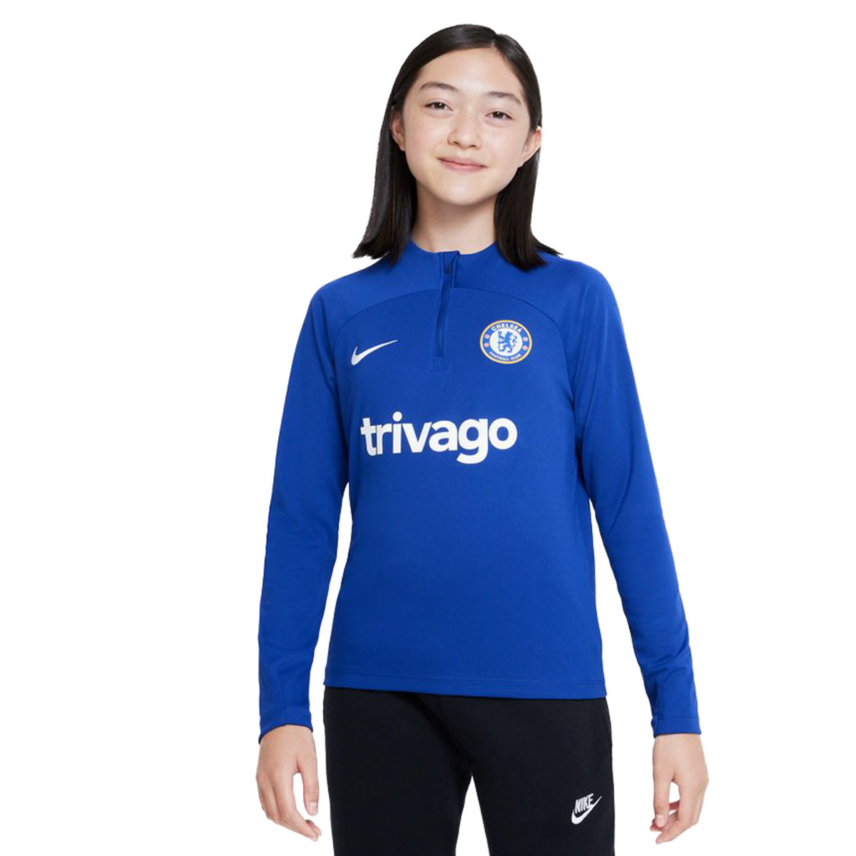 Tuta Nike Chelsea FC Training 2025-2026 Da Bambino Outdoor Green-Outdoor Green-Phantom Full Spon - Foto 5