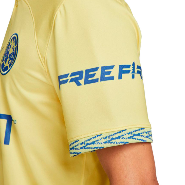 Jersey Nike Club América Home Jersey Stadium 20222023 Lemon Chiffon