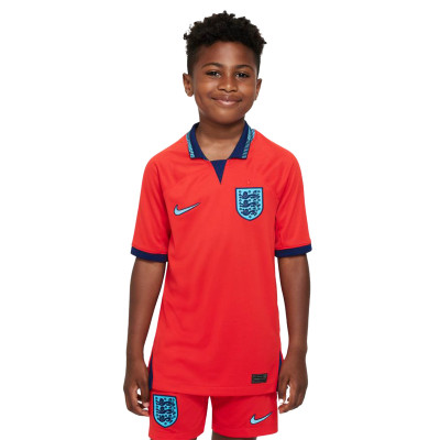 Inglaterra Segunda Equipación Stadium Mundial Qatar 2022 Niño Pullover