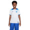 Camiseta Inglaterra Primera Equipación Mundial Qatar 2022 Niño White-Blue