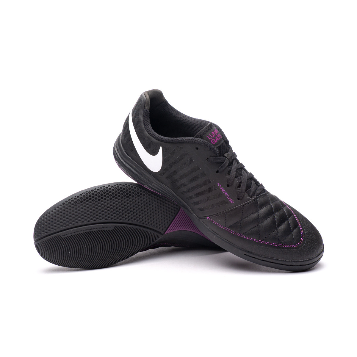 Zuidelijk limoen overdracht Indoor boots Nike Lunar Gato II Black-White - Fútbol Emotion