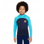 FC Barcelona Fanswear 2022-2023 Niño Obsydianowa wyrocznia Aqua