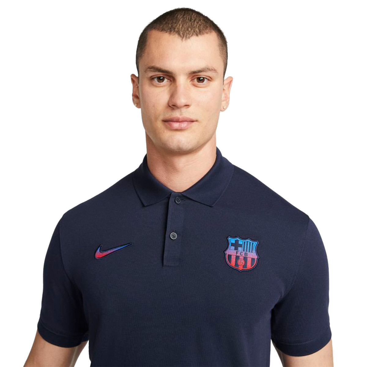 dubbel timmerman rand Polo shirt Nike FC Barcelona Fanswear 2022-2023 Obsidian - Fútbol Emotion