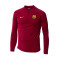 Sudadera FC Barcelona Training 2022-2023 Niño Noble Red