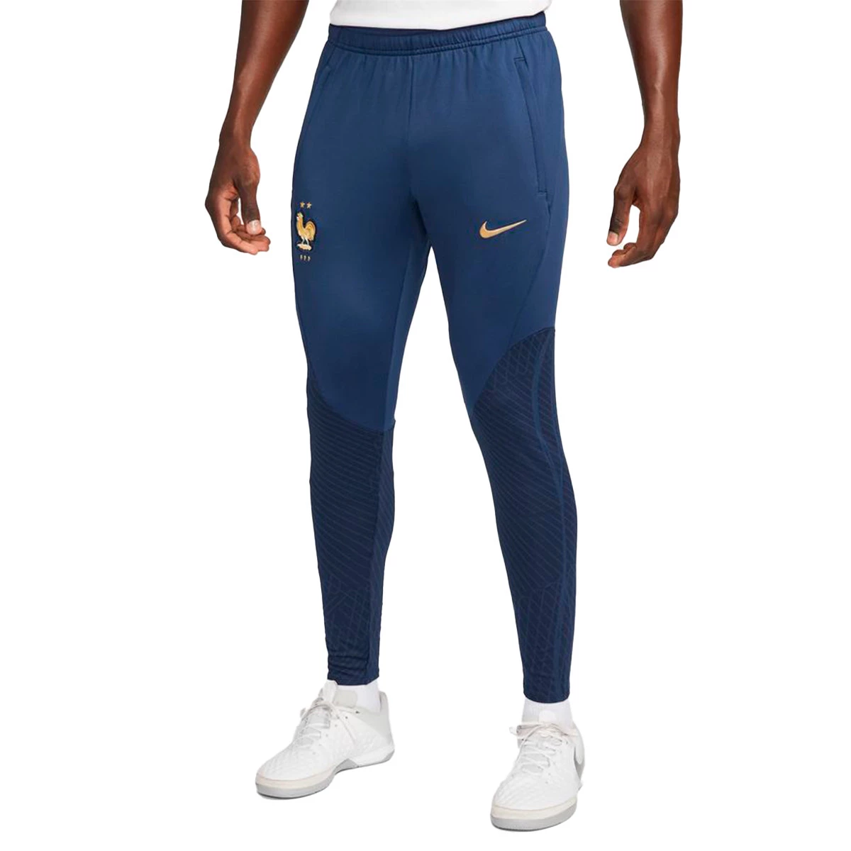 Trousers Nike France Training World Cup Qatar 2022 Midnight Navy Futbol Emotion