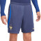 Pantalón corto Francia Training Mundial Qatar 2022 Midnight Navy-Game Royal
