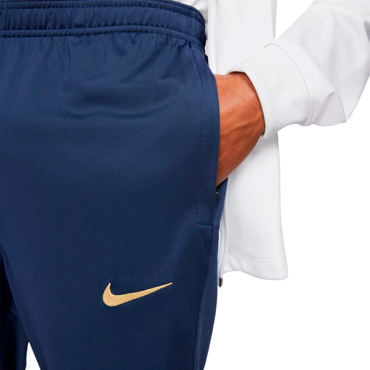 Nueva Chandal Futbol Chaqueta Pantalones Marsella OM Azul, 43% OFF