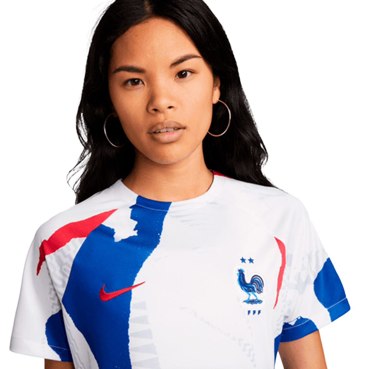 Camiseta Francia Mundial 2022 Niño Camiseta Nike Francia Pre-Match Mundial Qatar 2022 Niño