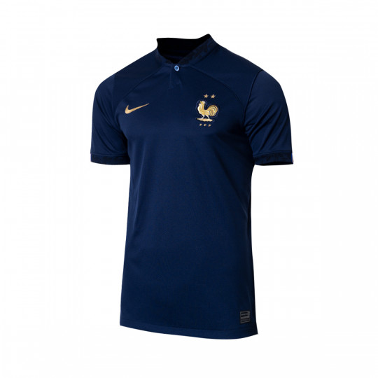 Entrelazamiento cansado Festival Camiseta Nike Francia Primera Equipación Mundial Qatar 2022 Niño Midnight  Navy - Fútbol Emotion