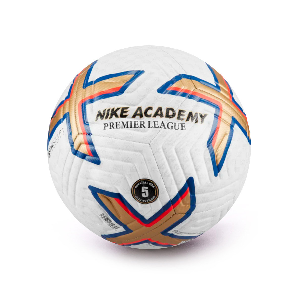 Balón Nike Premier League Academy 20222023 WhiteGoldBlue Fútbol