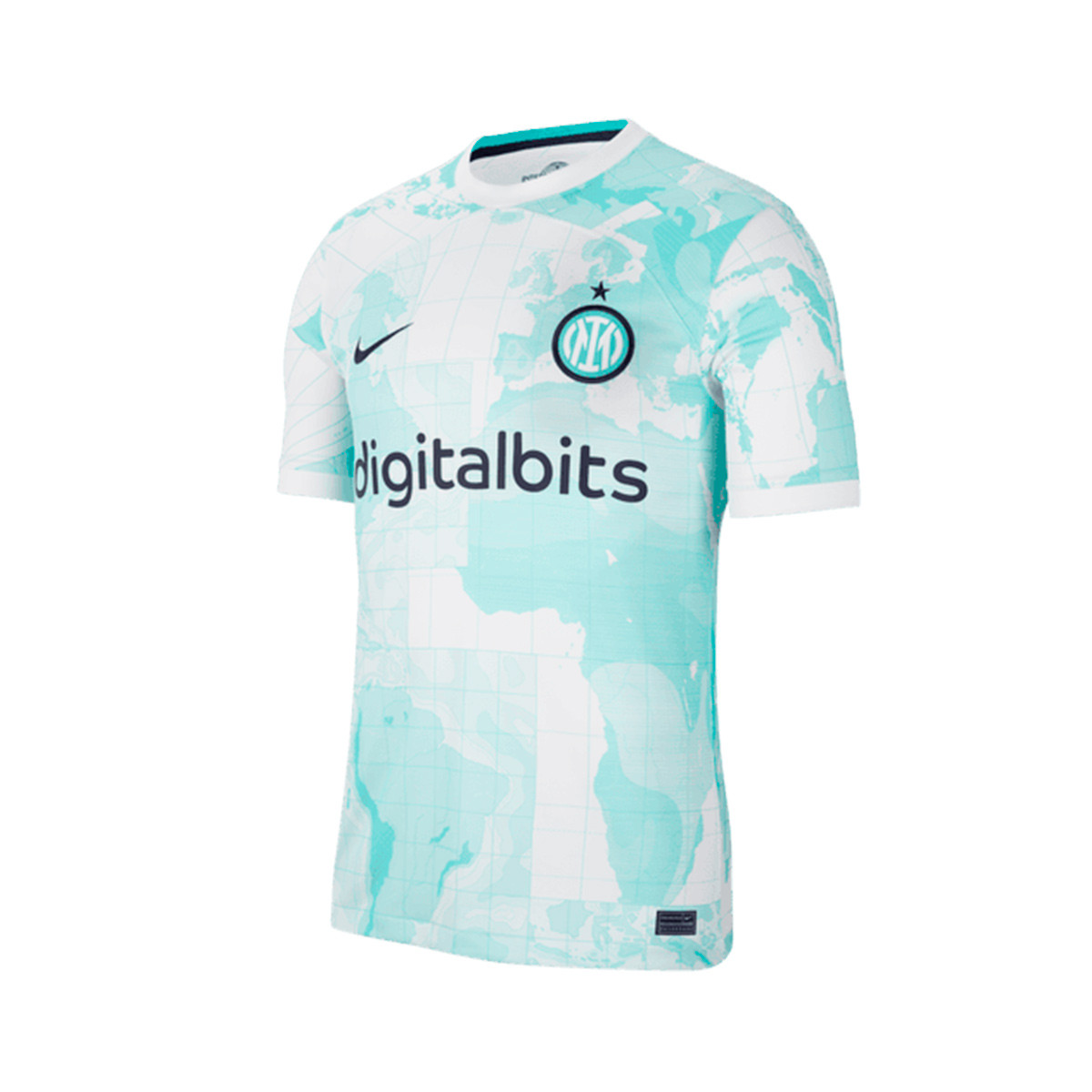 Conquistar Antorchas impulso Camiseta Nike FC Inter de Milán Segunda Equipación Stadium 2022-2023  White-Light Aqua - Fútbol Emotion